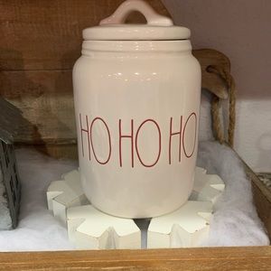 Rae Dunn baby HO HO HO canister